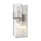 Z-Lite Lawson 1 Light Wall Sconce, Brushed Nickel & Clear 343-1S-BN - alternate 4
